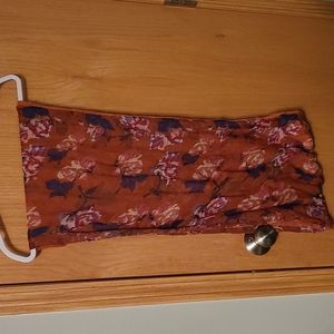 Burnt orange Infinity scarf